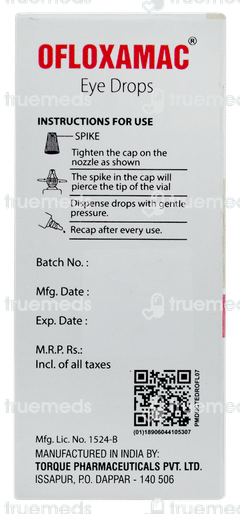 Ofloxamac Eye Drops 10ml
