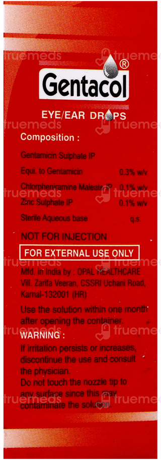 Gentacol Eye/Ear Drops 10Ml