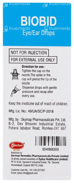Biobid Eye/ear Drops 10ml