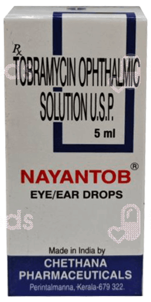 Nayantob 0.3 % Eye/ear Drop 5 ML