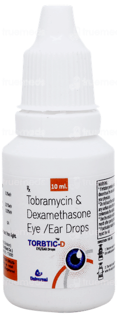 Torbtic D Eye/ear Drops 10ml