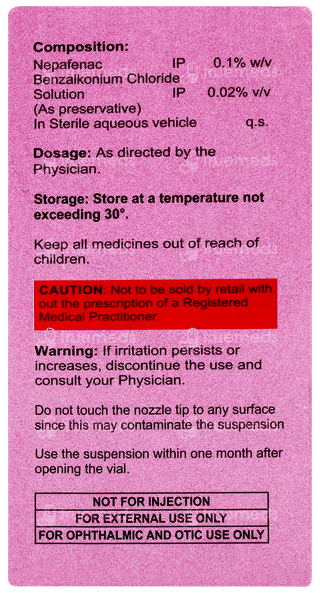 Nepcoveu Eye/ear Drops 5ml