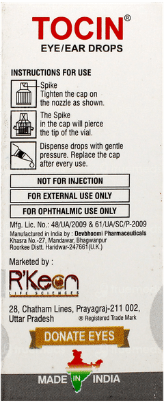 Tocin Eye/Ear Drops 5Ml