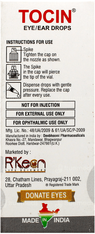 Tocin Eye/Ear Drops 5Ml