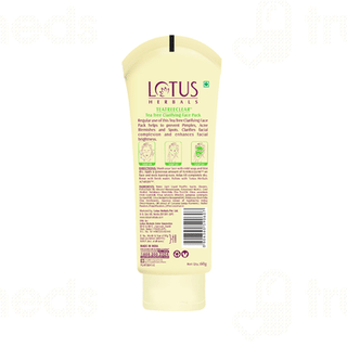 Lotus Herbals Teatreeclear Tea Tree Clarifying Face Pack 60 GM