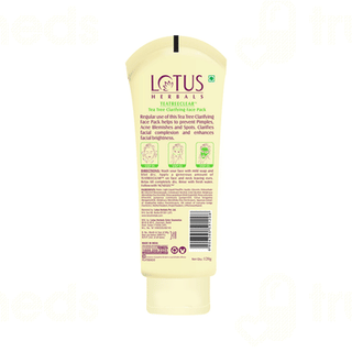 Lotus Herbals Teatreeclear Tea Tree Clarifying Face Pack 120 GM