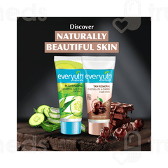Everyuth Naturals Pure And Light Tan Removal Chocolate Cherry Pack 50 GM
