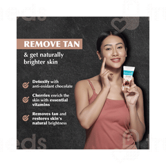 Everyuth Naturals Pure And Light Tan Removal Chocolate Cherry Pack 50 GM