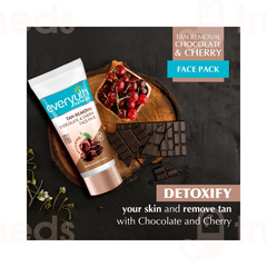 Everyuth Naturals Pure And Light Tan Removal Chocolate Cherry Pack 50 GM