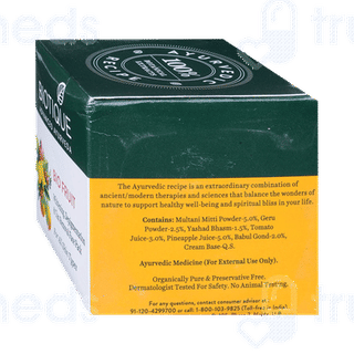 Bio Fruit Whitening And Tan Removal Face Pack 75 Gm