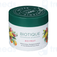 Bio Fruit Whitening And Tan Removal Face Pack 75 Gm