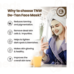 Tnw De Tan Face Pack 50 Gm