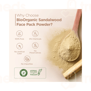 Indus Valley Bio Organic Sandalwood Face Pack 200 GM