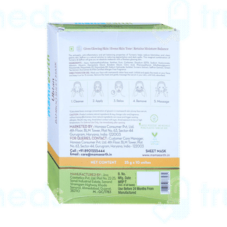 Mamaearth Ubtan Bamboo Sheet Mask 25Gm