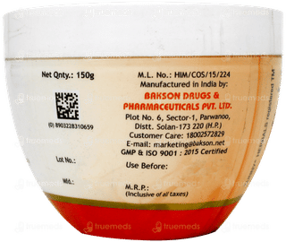 Baksons Sunny Herbals Papaya Pack With Aloevera And Papaya Jojoba Oil 150Gm