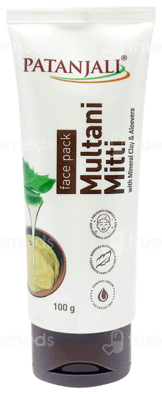 Patanjali Multani Mitti Face Pack 100Gm