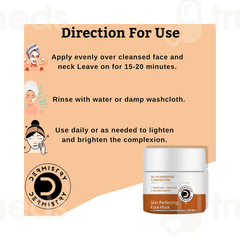 Dermistry No Pigmentation & Uneven Tone Skin Perfecting Face Mask 50ml