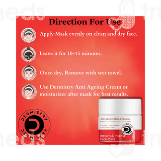Dermistry Anti Aging Lifting & Firming Instant & Intense Face Mask 50ml