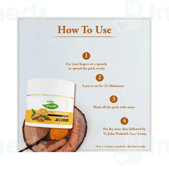 Vi John Prakritik Turmeric & Vit C Face Pack 100gm