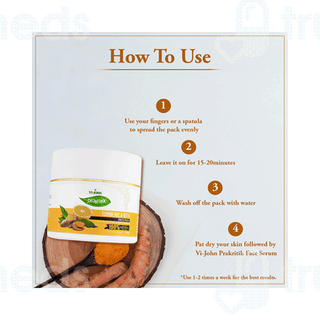 Vi John Prakritik Turmeric & Vit C Face Pack 100gm
