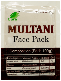 Cura Multani Face Pack 25Gm Cura Multani Face Pack 25Gm