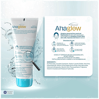 Ahaglow Advanced Face Wash Gel 100gm