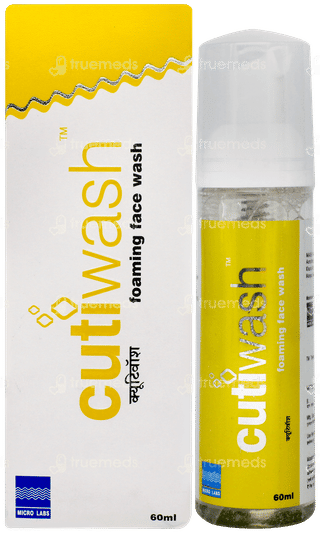 Cutiwash Soft Foaming Face Wash 60ml