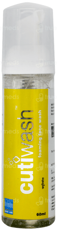 Cutiwash Soft Foaming Face Wash 60ml