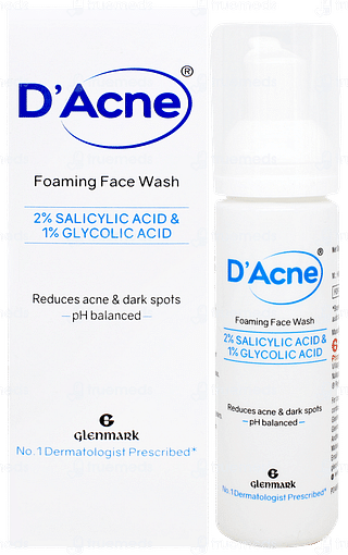 D Acne Foaming Face Wash 60ml