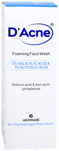 D Acne Foaming Face Wash 60ml D Acne Foaming Face Wash 60ml