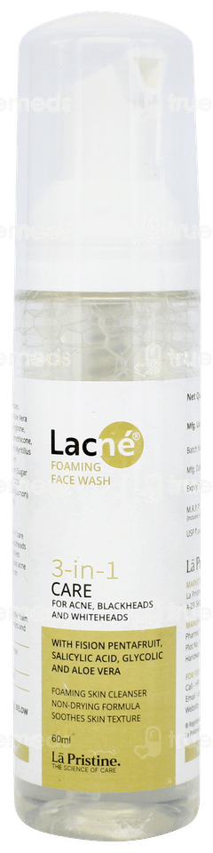 Lacne Foaming Face Wash 60ml Lacne Foaming Face Wash 60ml