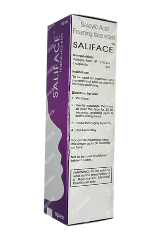 Saliface Foaming Face Wash 60ml