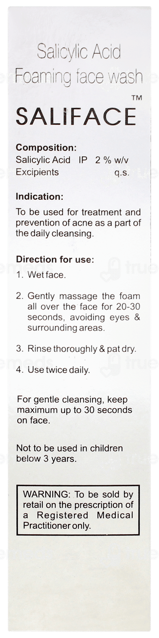 Saliface Foaming Face Wash 60ml