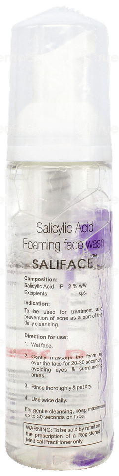 Saliface Foaming Face Wash 60ml