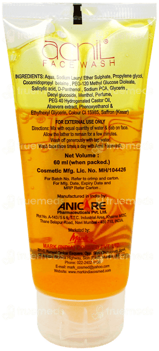 Acnil Face Wash 60Ml