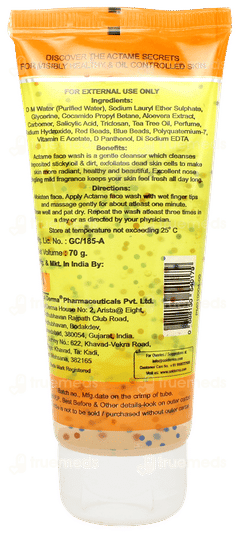 Actame Face Wash 70gm