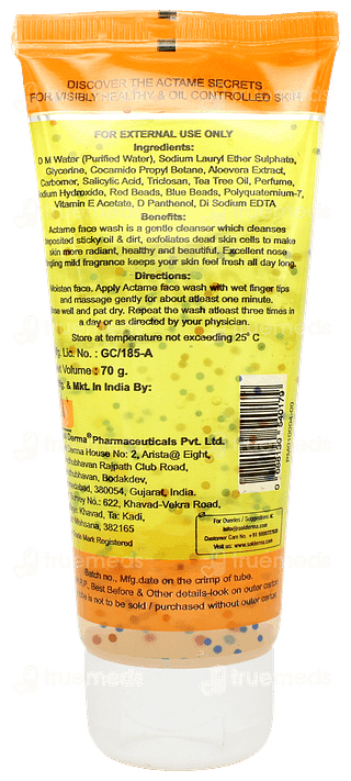 Actame Face Wash 70gm