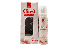 Clin 3 Facewash 60 ML