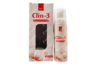 Clin 3 Face Wash 60ml