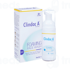 Clindac A Foaming Face Wash 50ml Clindac A Foaming Face Wash 50ml