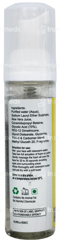 Cutiwash Foaming Face Wash 60Ml