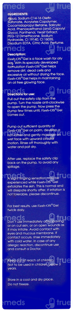 Fash Os Facewash 100ml