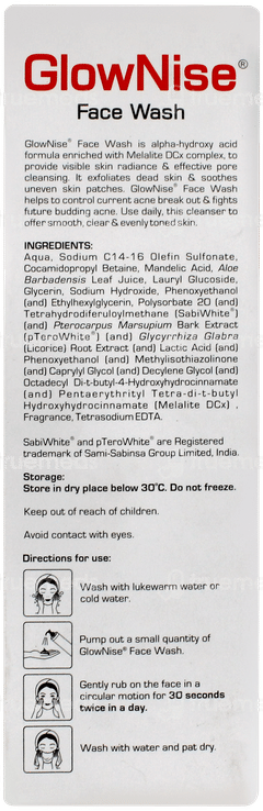 Glownise Face Wash 60ml