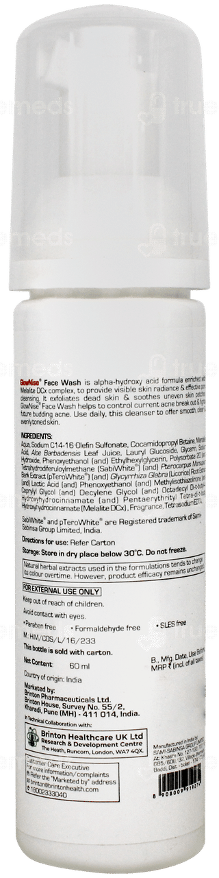 Glownise Face Wash 60ml