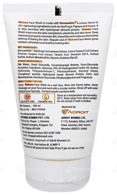 Glutone Face Wash 100ml Glutone Face Wash 100ml