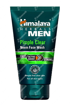 Himalaya Men Pimple Clear Neem Face Wash 50ml Himalaya Men Pimple Clear Neem Face Wash 50ml