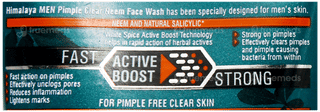 Himalaya Men Pimple Clear Neem Face Wash 50Ml