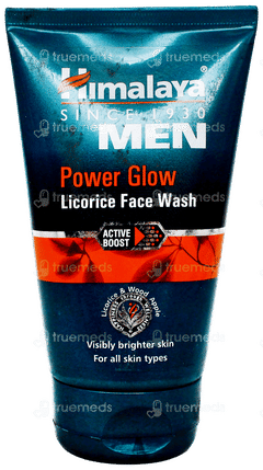 Himalaya Men Power Glow Licorice Face Wash 100Ml