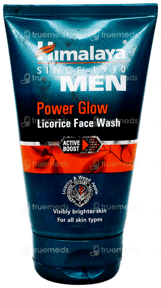 Himalaya Men Power Glow Licorice Face Wash 100Ml