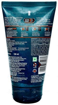 Himalaya Men Power Glow Licorice Face Wash 100Ml